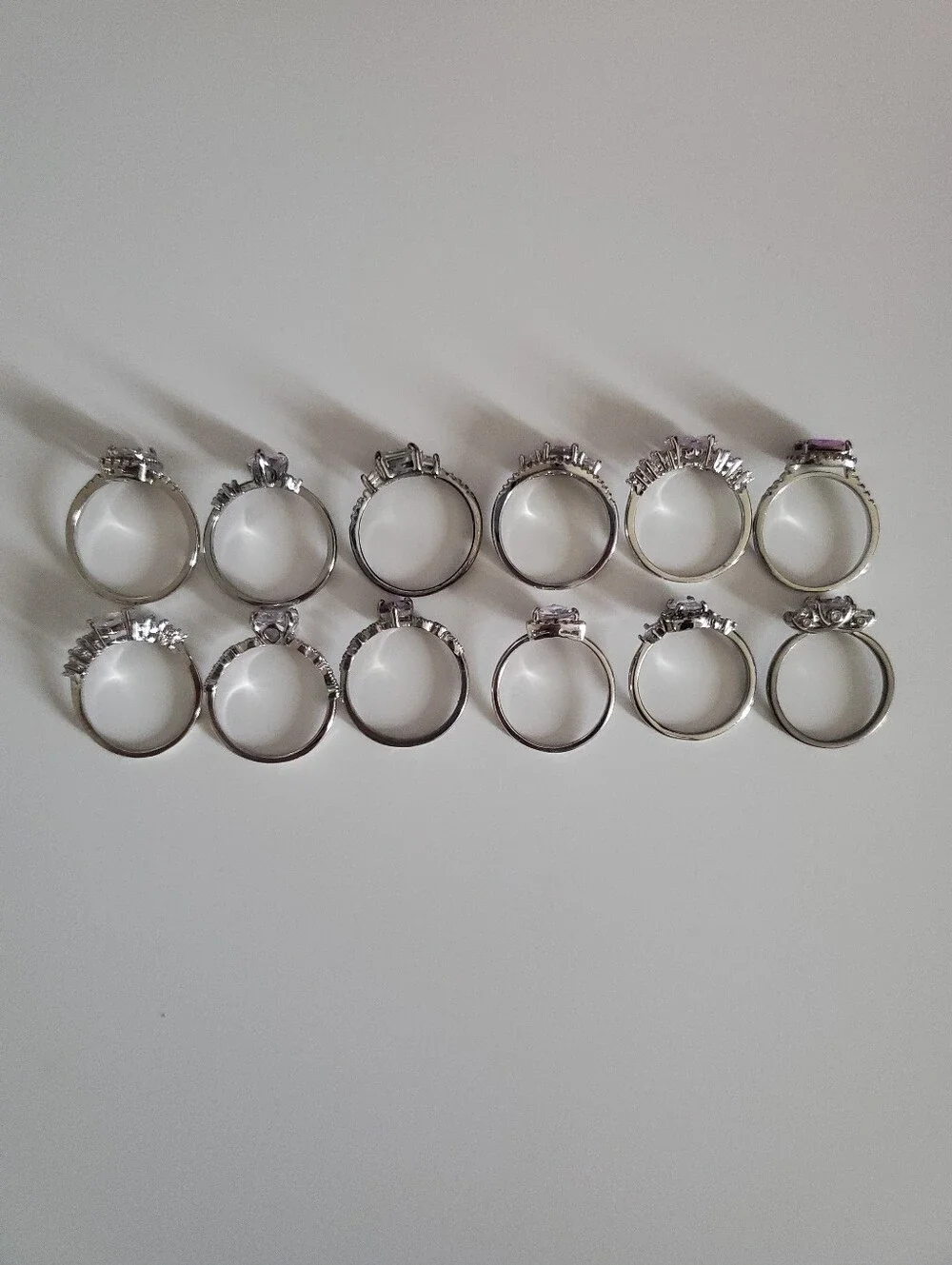 13 Charmed Aroma Silver Rings - Picture 5 of 5